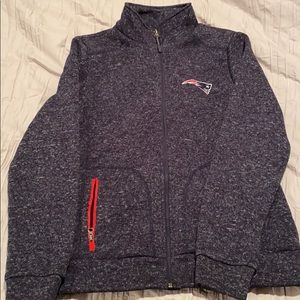 Patriots thick zip up